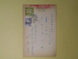 杉本清（徳島新聞社編集局長）葉書（三友社・北村卓三宛）