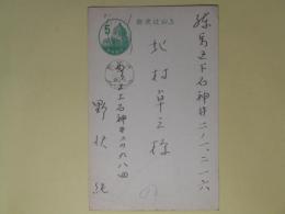 野沢純（小説家）葉書（三友社・北村卓三宛）
