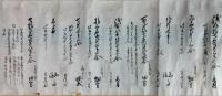 （古文書）　申御年貢割附之事　新潟か