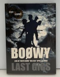 BOΦWY　LAST GIGS [DVD] 未開封