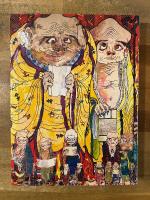 村上隆の五百羅漢図展