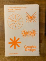 I Got Something to Say - Poster Inventory 2013-2021