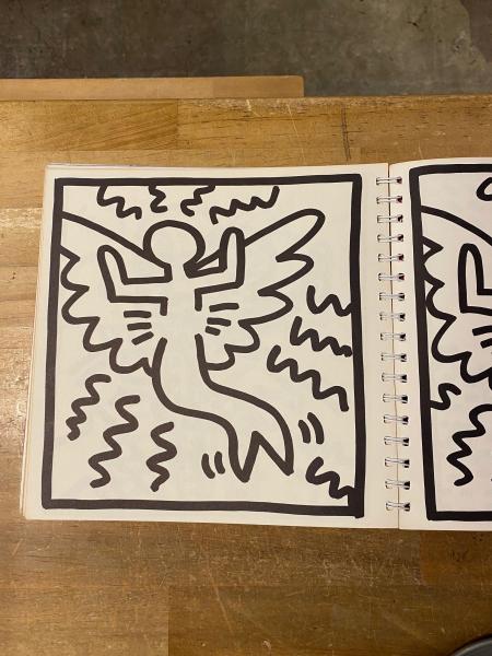 Keith Haring Tony Shafrazi Gallery(Keith Haring (キース