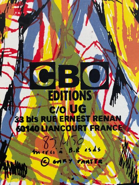 Gary Panter : CBO EDITIONS ZINE(Gary Panter（ゲイリー