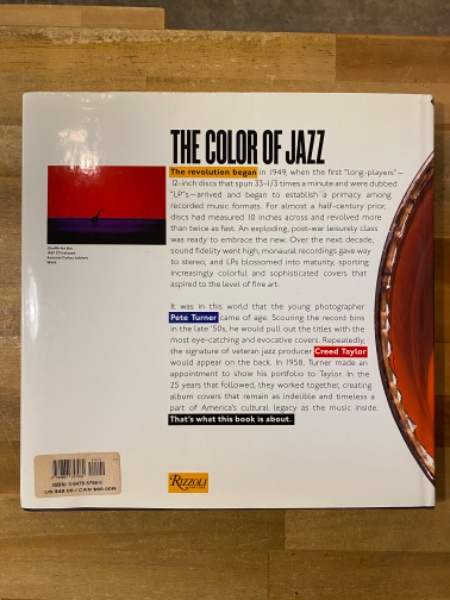 洋書 THE COLOR OF JAZZ Pete Turner The Color of Jazz Album Cover Photographs by Pete Turner