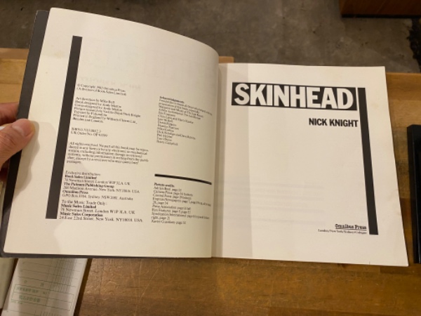 Skinhead(Nick Knight) / 古本、中古本、古書籍の通販は「日本の古本屋