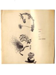 越路吹雪リサイタル1963公演パンフレットRecital 1963 par Mme Fubuki KOSHIJI 