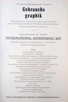 GEBRAUCHSGRAPHIK ゲブラウフス・グラフィーク 1952年4月号