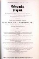 GEBRAUCHSGRAPHIK ゲブラウフス・グラフィーク 1953年10月号
