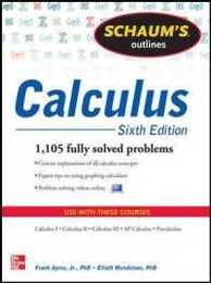 Schaum's Outline of Calculus Sixth Edition (Schaum's Outlines)