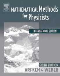 Mathematical Methods For Physicists International Student Edition Sixth Edition
