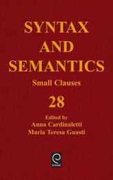 Syntax and Semantics: Small Clauses (28)