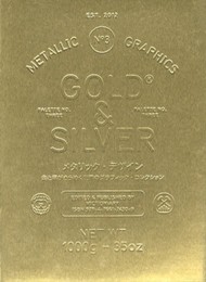 メタリック・デザイン 金と銀がきらめく世界のグラフィック・コレクション