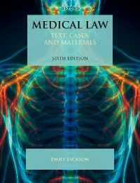 Medical Law: Text Cases and Materials