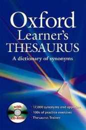 Oxford Learner's Thesaurus Paperback with CD-ROM