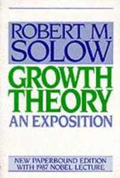 Growth Theory (Radcliffe Lectures)