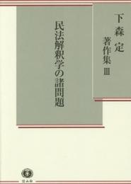 民法解釈学の諸問題 (下森定著作集3)