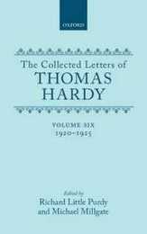 The Collected Letters of Thomas Hardy: 1920-1925 (6)