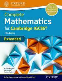 Rayner D: Complete Mathematics for Cambridge IGCSE? Student