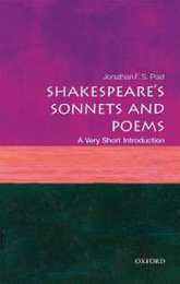 Shakespeare's Sonnets and Poems: A Very Short Introduction (Very Short Introductions)