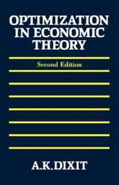 Optimization in Economic Theory
