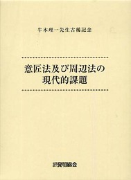 意匠法及び周辺法の現代的課題