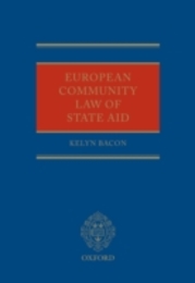 European Community Law of State Aid