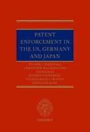 Patent Enforcement in the US Germany and Japan