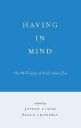 Having in Mind: The Philosophy of Keith Donnellan