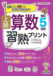 上級算数習熟プリント　小学5年生
