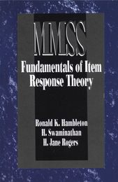 Fundamentals of Item Response Theory (Measurement Methods for the Social Science)