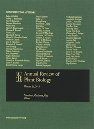 Annual Review of Plant Biology 2015