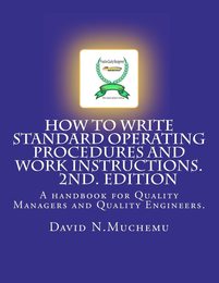 How to Write Standard Operating Procedures and Work Instructions