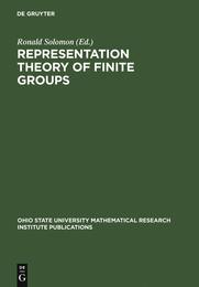 Representation Theory of Finite Groups: Proceedings of a Special Research Quarter at the Ohio State University Spring 1995 (Ohio State University Mathematical Research Institute Publications 6)