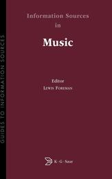 Information Sources in Music (Guides to Information Sources (London England).)