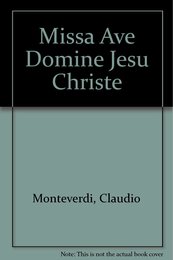 Missa Ave Domine Jesu Christe