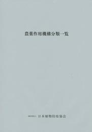 農薬作用機構分類一覧