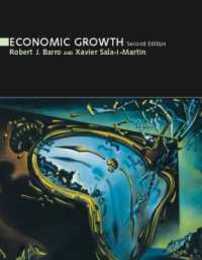 Economic Growth second edition (Mit Press)