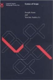 Syntax of Scope (Linguistic Inquiry Monographs ; 21)