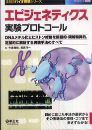 エピジェネティクス実験プロトコール―DNAメチル化とヒストン修飾を網羅的・領域特異的 (実験医学別冊 注目のバイオ実験シリーズ)