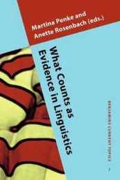 What Counts As Evidence in Linguistics: The Case of Innateness (Benjamins Current Topics 1874-0081)