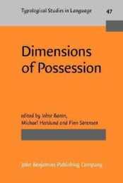 Dimensions of Possession (Typological Studies in Language)