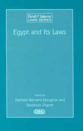 Egypt and Its Law (Arab and Islamic Laws Series 22.)