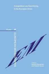 Competition Law Sanctioning in the European Union: The Eu-Law Influence on the National Law System of Sanctions in the European Area (European Monographs Series Set)