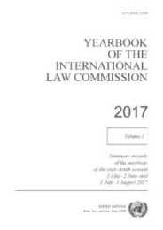 Yearbook of the International Law Commission 2017