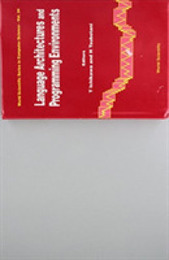 Language Architectures and Programming Environments (Series in Computer Science)