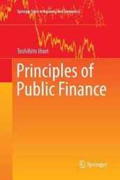Principles of Public Finance (Springer Texts in Business and Economics)