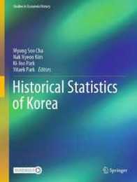 Historical Statistics of Korea (Studies in Economic History)