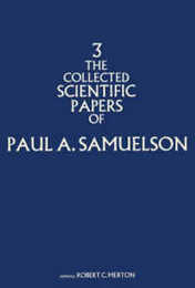 Collected Scientific Paper of Paul A. Samuelson (The MIT Press)