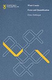 What Counts: Focus and Quantification (Linguistic Inquiry Monographs)